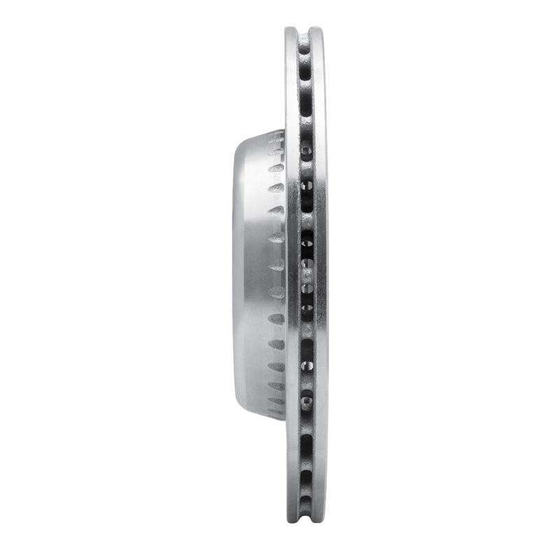 Mercedes-Benz C300 Brake Rotor (1) - Rear Left - R1 Concepts - Drilled & Slotted - Silver - `15-`23